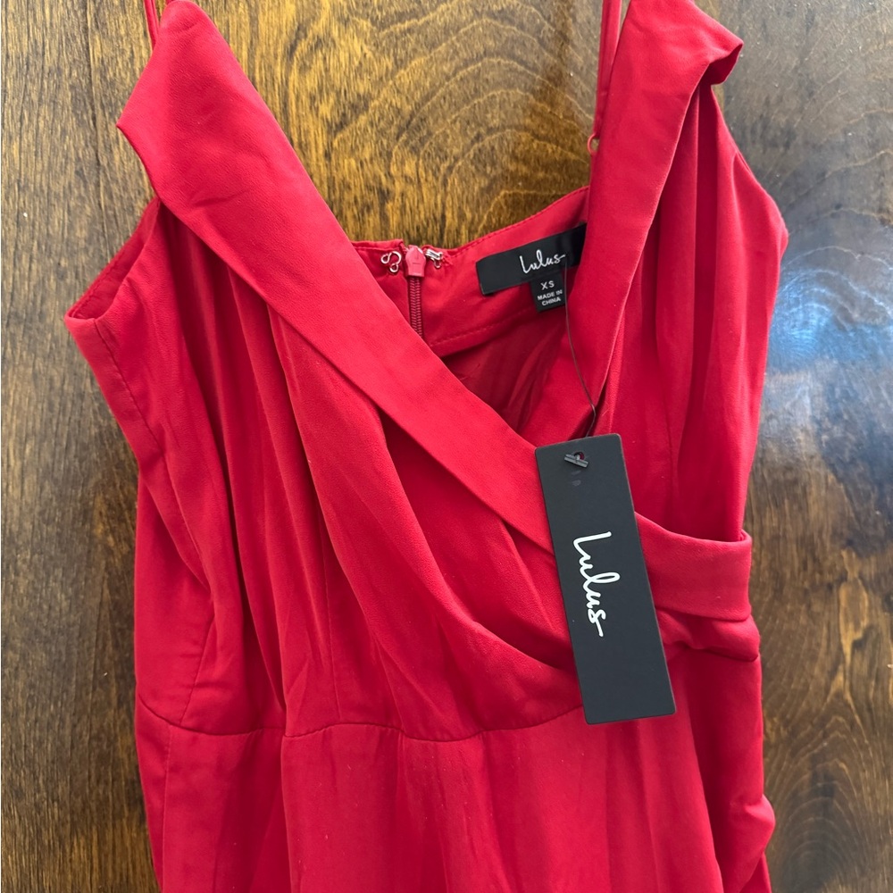 Lulu's Red Women's Dress